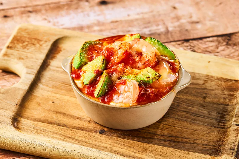 海老とアボカドの濃厚アメリケーヌソースドリア